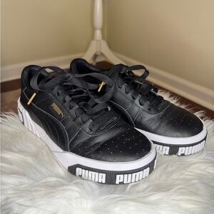 Women’s Puma Cali Bold Leather Sneakers